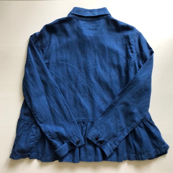 NWOT THE GREAT. CASUAL BUTTON TOP - Picture 8 of 8